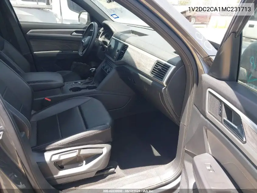 2021 Volkswagen Atlas Cross Sport 2.0T Se VIN: 1V2DC2CA1MC231713 Lot: 42230550