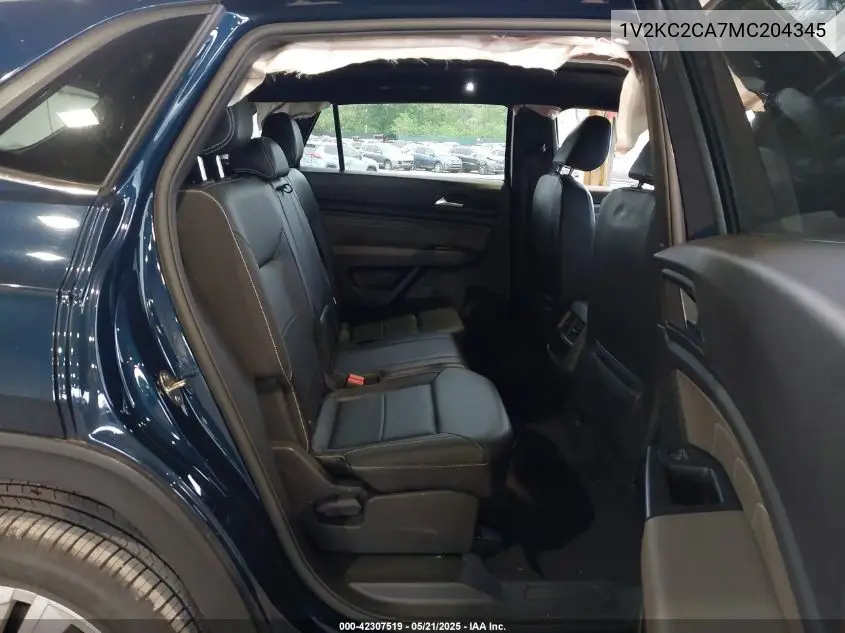 2021 Volkswagen Atlas Cross Sport 2.0T Se W/Technology VIN: 1V2KC2CA7MC204345 Lot: 42307519