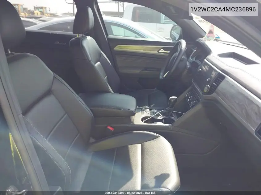 2021 Volkswagen Atlas Cross Sport 2.0T Se W/Technology VIN: 1V2WC2CA4MC236896 Lot: 42313499