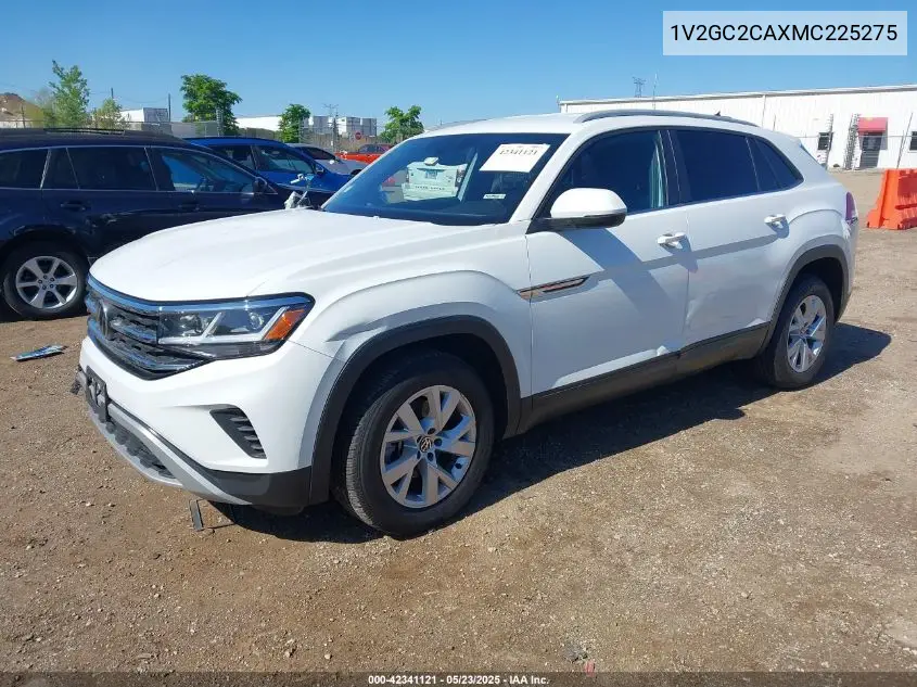 2021 Volkswagen Atlas Cross Sport 2.0T S VIN: 1V2GC2CAXMC225275 Lot: 42341121