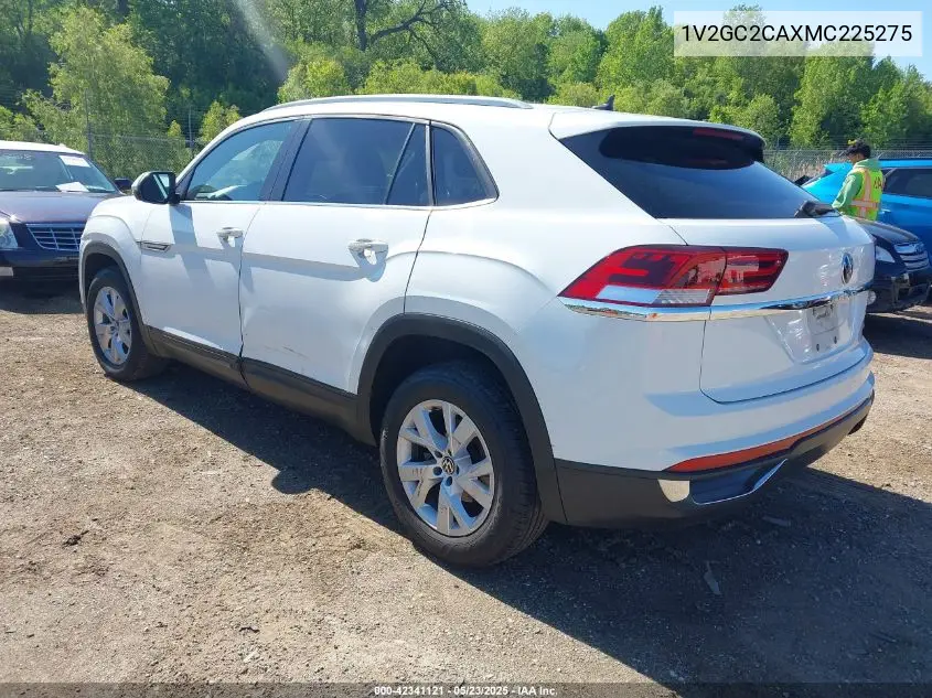 2021 Volkswagen Atlas Cross Sport 2.0T S VIN: 1V2GC2CAXMC225275 Lot: 42341121