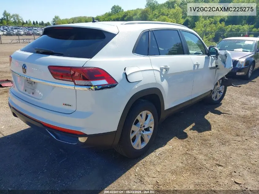 2021 Volkswagen Atlas Cross Sport 2.0T S VIN: 1V2GC2CAXMC225275 Lot: 42341121