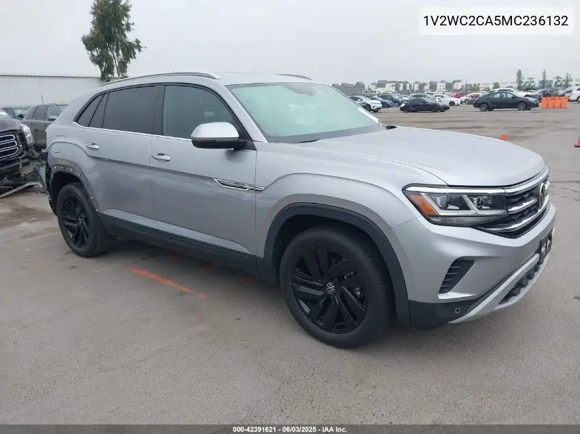 2021 Volkswagen Atlas Cross Sport 2.0T Se W/Technology VIN: 1V2WC2CA5MC236132 Lot: 42391621