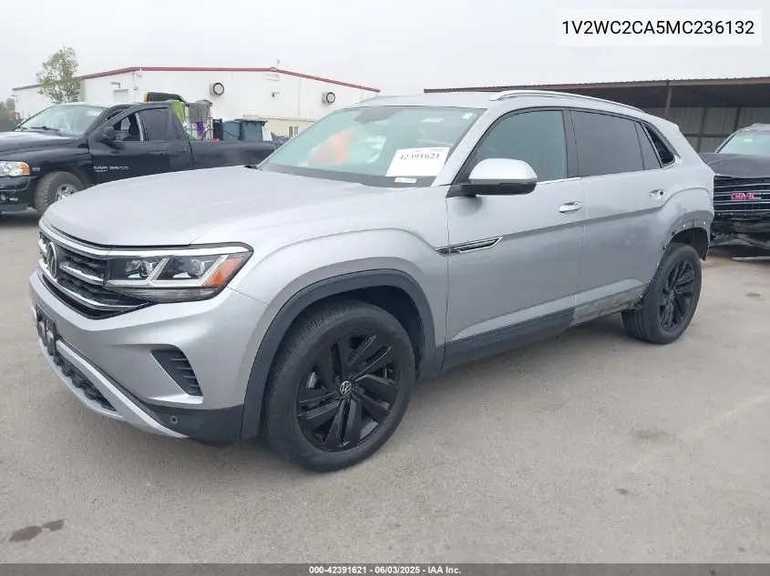 2021 Volkswagen Atlas Cross Sport 2.0T Se W/Technology VIN: 1V2WC2CA5MC236132 Lot: 42391621