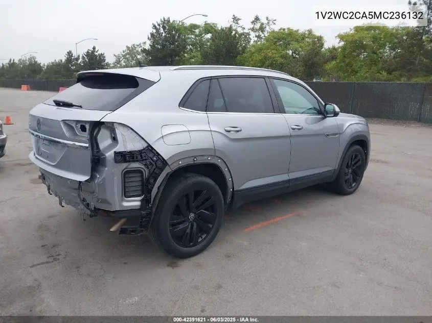 2021 Volkswagen Atlas Cross Sport 2.0T Se W/Technology VIN: 1V2WC2CA5MC236132 Lot: 42391621