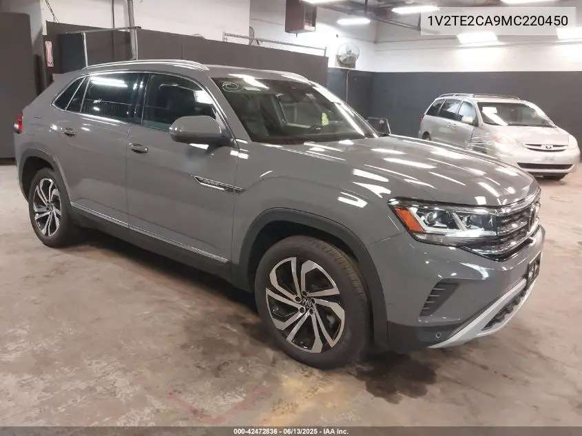 2021 Volkswagen Atlas Cross Sport 3.6L V6 Sel Premium VIN: 1V2TE2CA9MC220450 Lot: 42472836