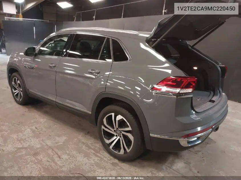 2021 Volkswagen Atlas Cross Sport 3.6L V6 Sel Premium VIN: 1V2TE2CA9MC220450 Lot: 42472836