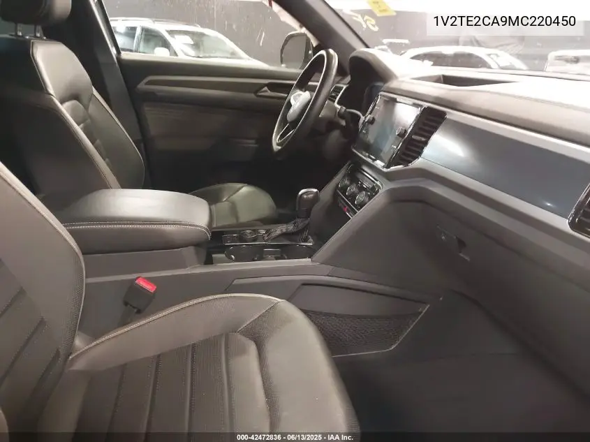 2021 Volkswagen Atlas Cross Sport 3.6L V6 Sel Premium VIN: 1V2TE2CA9MC220450 Lot: 42472836