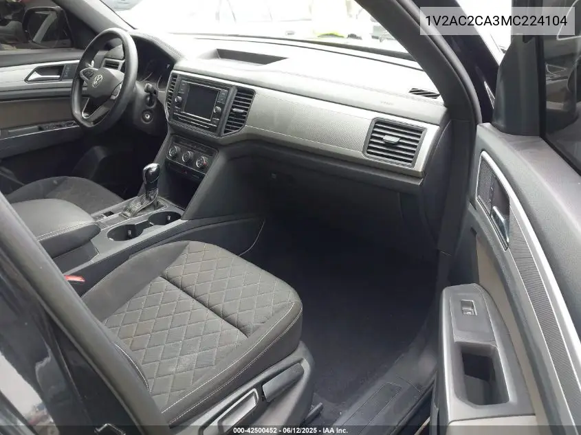 2021 Volkswagen Atlas Cross Sport 2.0T S VIN: 1V2AC2CA3MC224104 Lot: 42500452