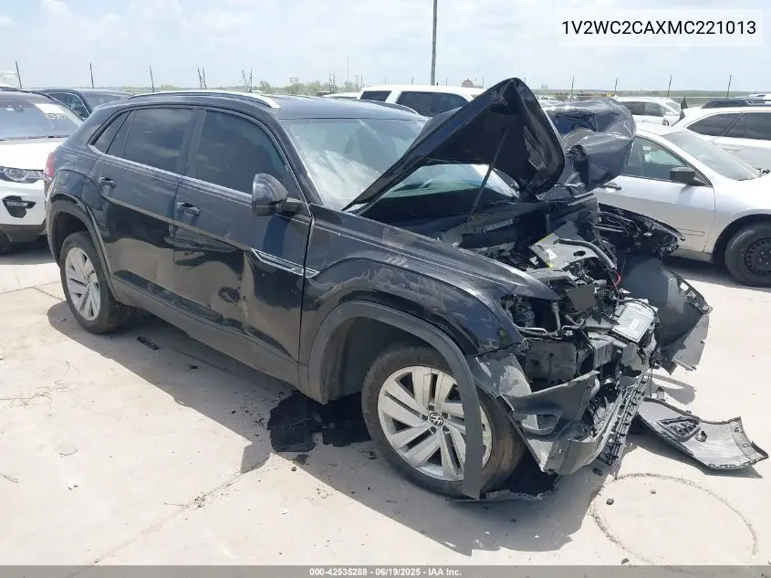 2021 Volkswagen Atlas Cross Sport 2.0T Se W/Technology VIN: 1V2WC2CAXMC221013 Lot: 42535288