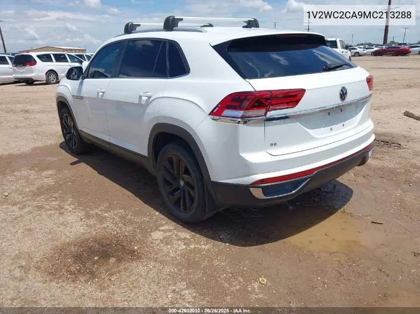 2021 Volkswagen Atlas Cross Sport 2.0T Se W/Technology VIN: 1V2WC2CA9MC213288 Lot: 42602010