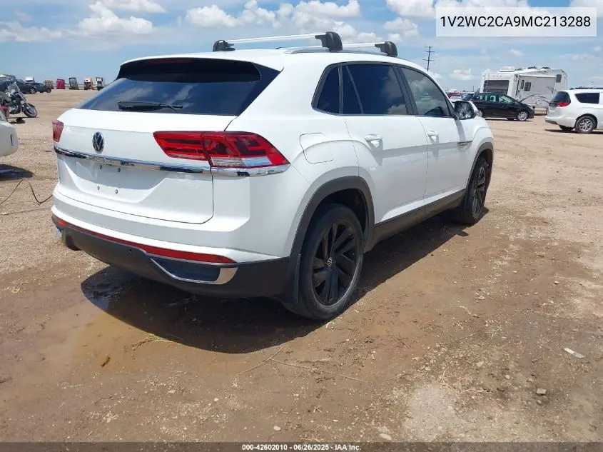 2021 Volkswagen Atlas Cross Sport 2.0T Se W/Technology VIN: 1V2WC2CA9MC213288 Lot: 42602010