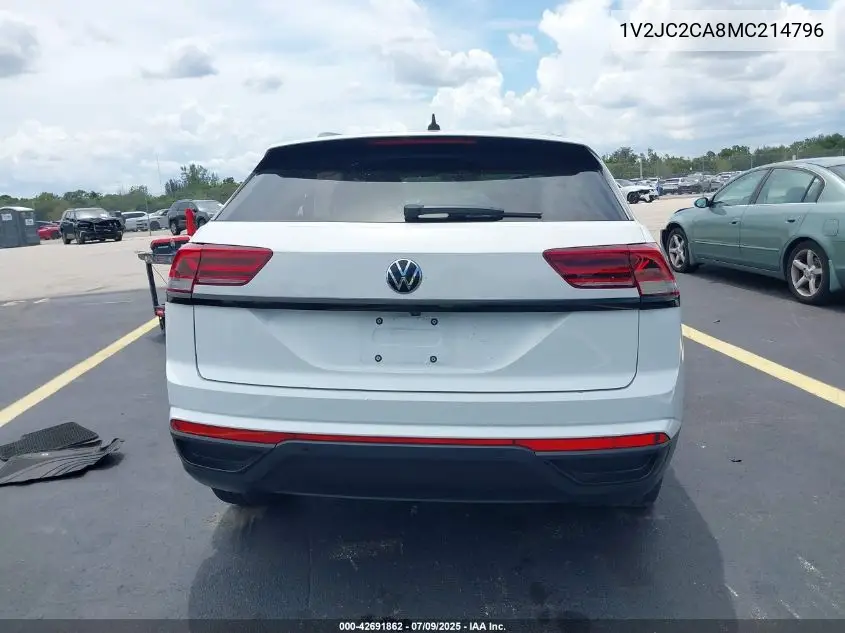 2021 Volkswagen Atlas Cross Sport 2.0T Se W/Technology VIN: 1V2JC2CA8MC214796 Lot: 42691862