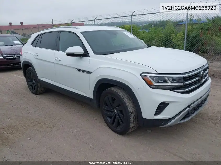2021 Volkswagen Atlas Cross Sport 2.0T Se W/Technology VIN: 1V2HC2CA6MC238920 Lot: 42698809