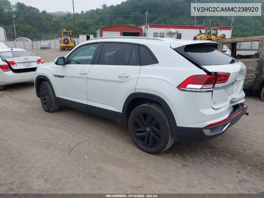2021 Volkswagen Atlas Cross Sport 2.0T Se W/Technology VIN: 1V2HC2CA6MC238920 Lot: 42698809