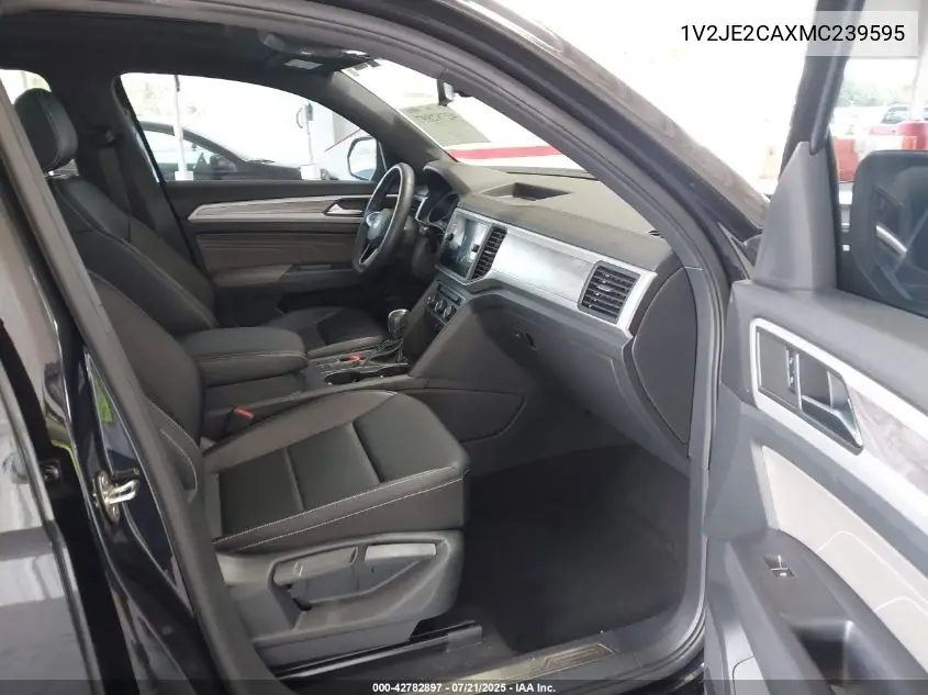 2021 Volkswagen Atlas Cross Sport 3.6L V6 Se W/Technology VIN: 1V2JE2CAXMC239595 Lot: 42782897