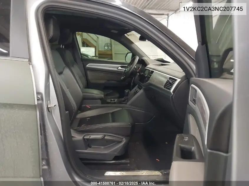 2022 Volkswagen Atlas Cross Sport 2.0T Se W/Technology VIN: 1V2KC2CA3NC207745 Lot: 41588761