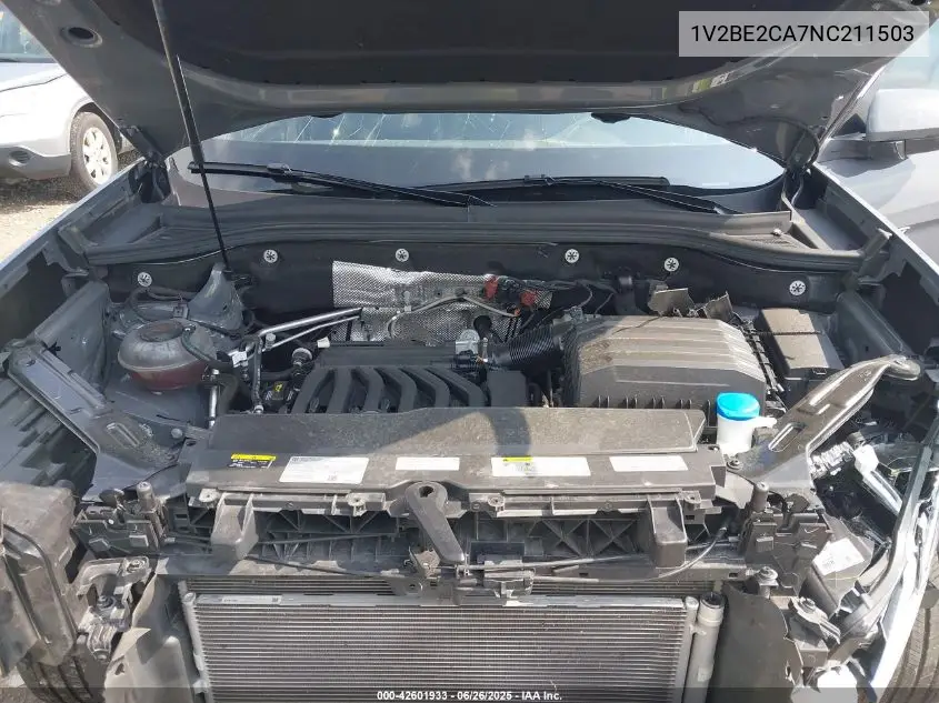 2022 Volkswagen Atlas Cross Sport 3.6L V6 Sel VIN: 1V2BE2CA7NC211503 Lot: 42601933