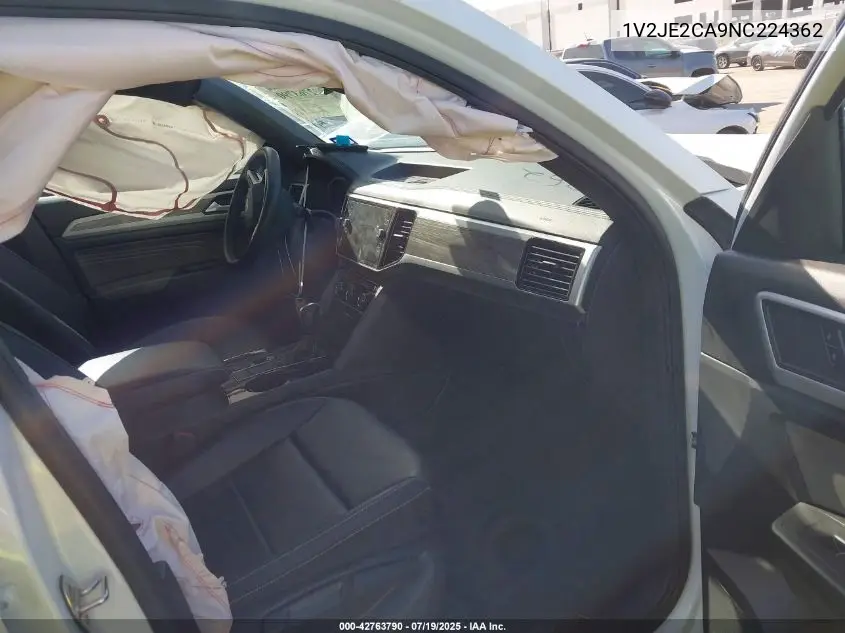 2022 Volkswagen Atlas Cross Sport 3.6L V6 Se W/Technology VIN: 1V2JE2CA9NC224362 Lot: 42763790