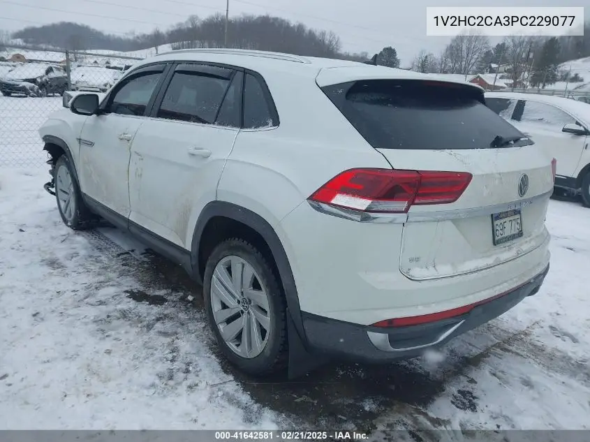 2023 Volkswagen Atlas Cross Sport 2.0T Se W/Technology VIN: 1V2HC2CA3PC229077 Lot: 41642581