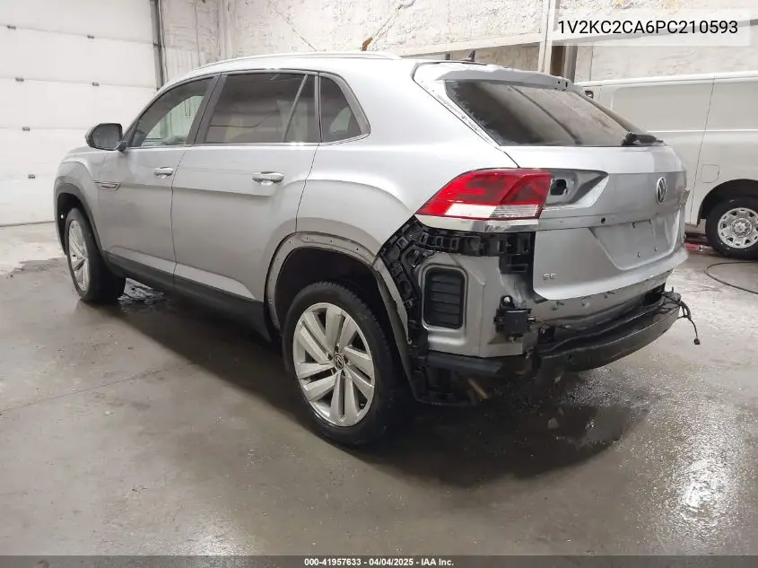 2023 Volkswagen Atlas Cross Sport 2.0T Se W/Technology VIN: 1V2KC2CA6PC210593 Lot: 41957633