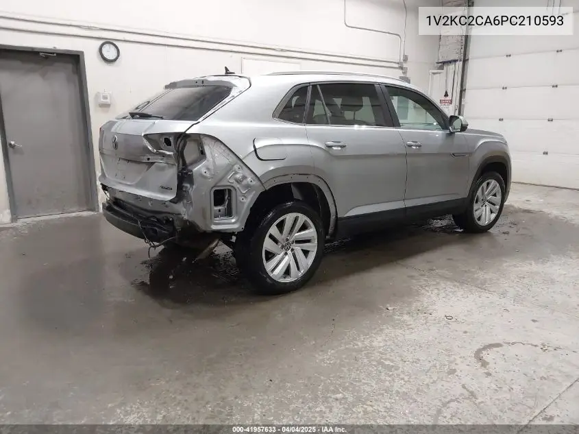 2023 Volkswagen Atlas Cross Sport 2.0T Se W/Technology VIN: 1V2KC2CA6PC210593 Lot: 41957633