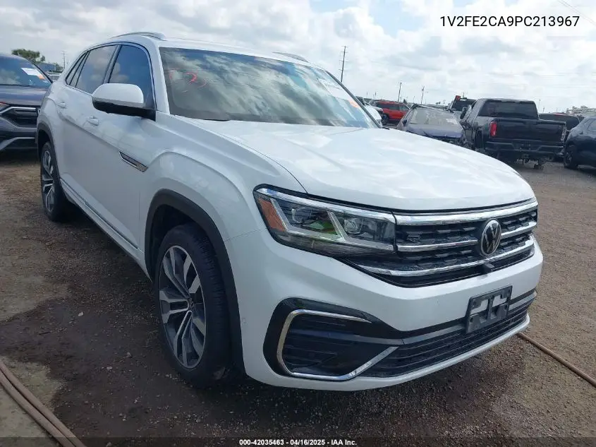 2023 Volkswagen Atlas Cross Sport 3.6L V6 Sel Premium R-Line VIN: 1V2FE2CA9PC213967 Lot: 42035463