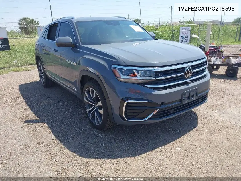 2023 Volkswagen Atlas Cross Sport 3.6L V6 Sel Premium R-Line VIN: 1V2FE2CA1PC218595 Lot: 42223877