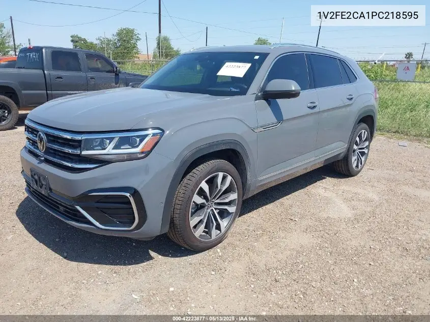 2023 Volkswagen Atlas Cross Sport 3.6L V6 Sel Premium R-Line VIN: 1V2FE2CA1PC218595 Lot: 42223877