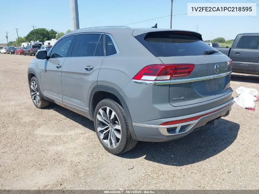 2023 Volkswagen Atlas Cross Sport 3.6L V6 Sel Premium R-Line VIN: 1V2FE2CA1PC218595 Lot: 42223877
