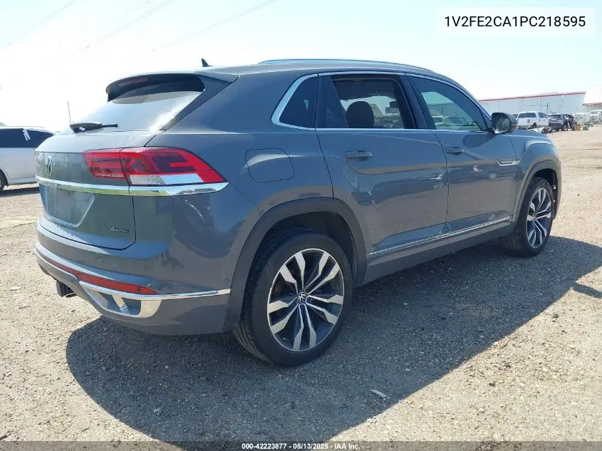 2023 Volkswagen Atlas Cross Sport 3.6L V6 Sel Premium R-Line VIN: 1V2FE2CA1PC218595 Lot: 42223877