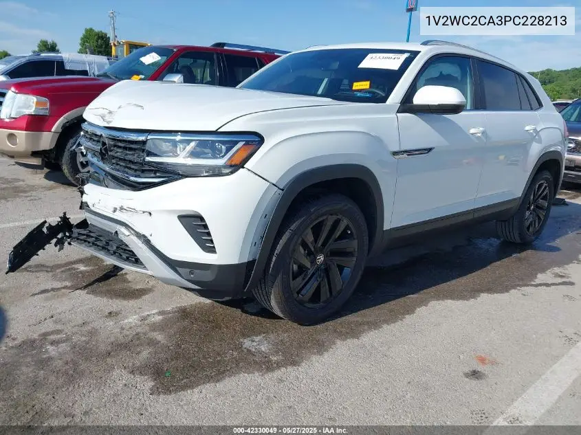 2023 Volkswagen Atlas Cross Sport 2.0T Se W/Technology VIN: 1V2WC2CA3PC228213 Lot: 42330049