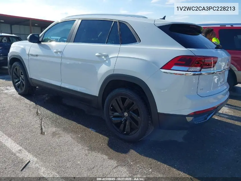 2023 Volkswagen Atlas Cross Sport 2.0T Se W/Technology VIN: 1V2WC2CA3PC228213 Lot: 42330049