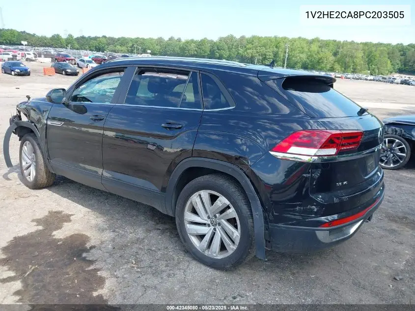 2023 Volkswagen Atlas Cross Sport 3.6L V6 Se W/Technology VIN: 1V2HE2CA8PC203505 Lot: 42345080