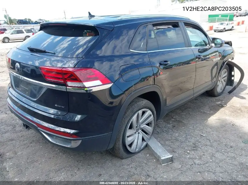2023 Volkswagen Atlas Cross Sport 3.6L V6 Se W/Technology VIN: 1V2HE2CA8PC203505 Lot: 42345080