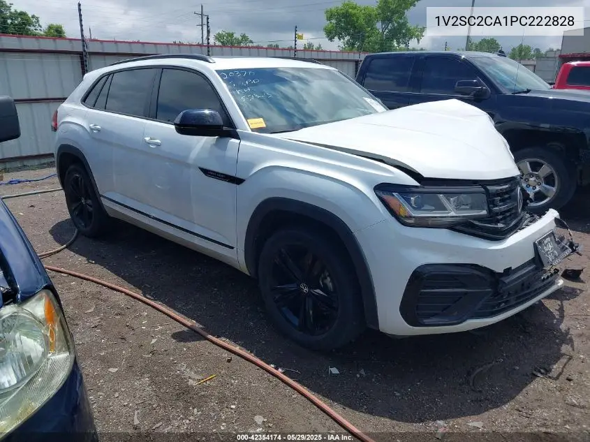 2023 Volkswagen Atlas Cross Sport 2.0T Sel R-Line Black VIN: 1V2SC2CA1PC222828 Lot: 42354174