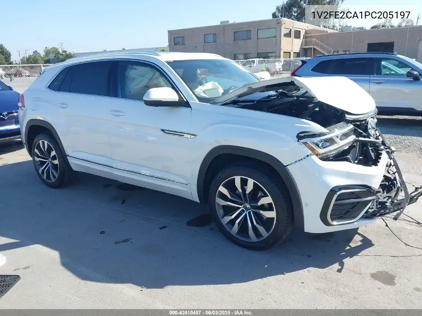 2023 Volkswagen Atlas Cross Sport 3.6L V6 Sel Premium R-Line VIN: 1V2FE2CA1PC205197 Lot: 42410457