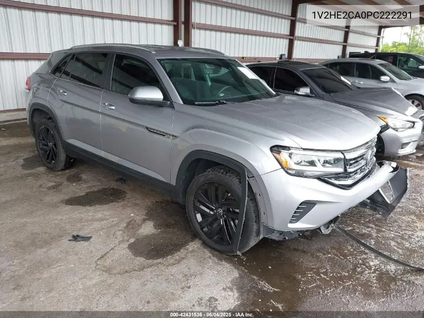2023 Volkswagen Atlas Cross Sport 3.6L V6 Se W/Technology VIN: 1V2HE2CA0PC222291 Lot: 42431536