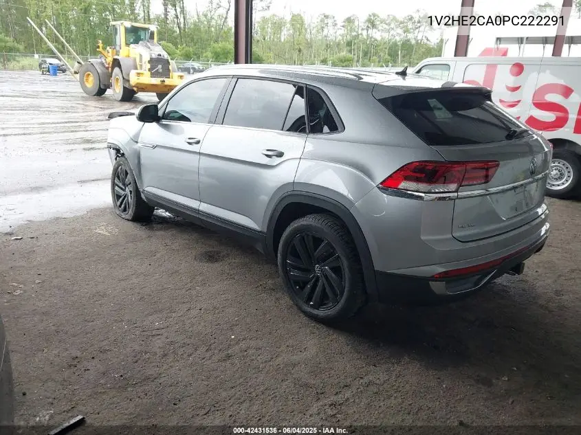 2023 Volkswagen Atlas Cross Sport 3.6L V6 Se W/Technology VIN: 1V2HE2CA0PC222291 Lot: 42431536