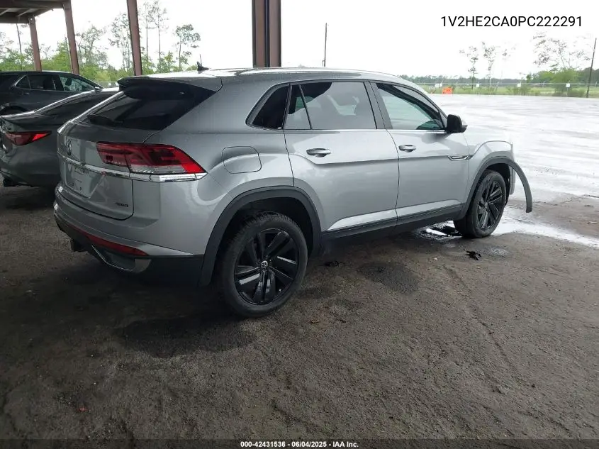 2023 Volkswagen Atlas Cross Sport 3.6L V6 Se W/Technology VIN: 1V2HE2CA0PC222291 Lot: 42431536