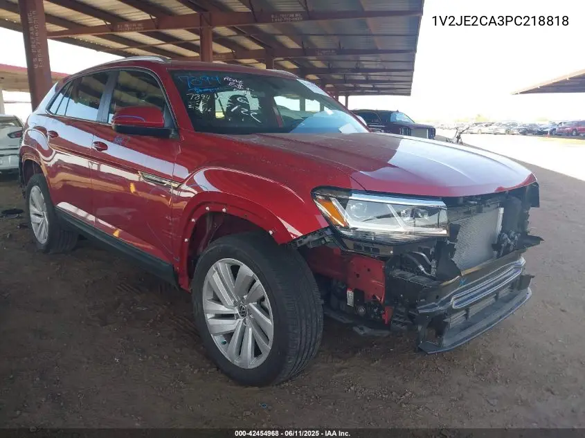 2023 Volkswagen Atlas Cross Sport 3.6L V6 Se W/Technology VIN: 1V2JE2CA3PC218818 Lot: 42454968