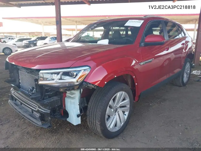2023 Volkswagen Atlas Cross Sport 3.6L V6 Se W/Technology VIN: 1V2JE2CA3PC218818 Lot: 42454968