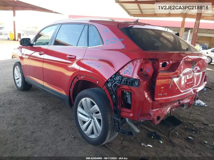 2023 Volkswagen Atlas Cross Sport 3.6L V6 Se W/Technology VIN: 1V2JE2CA3PC218818 Lot: 42454968