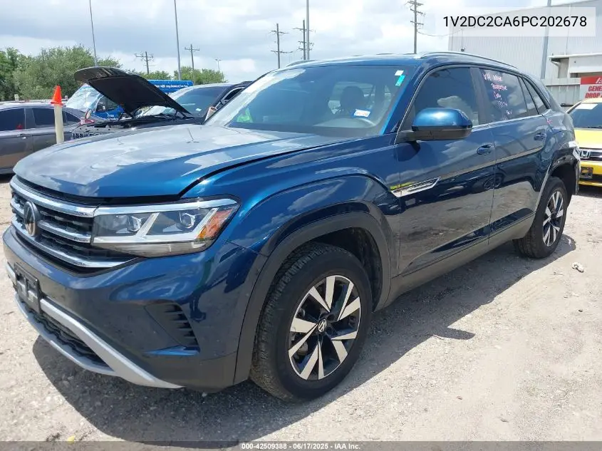 2023 Volkswagen Atlas Cross Sport 2.0T Se VIN: 1V2DC2CA6PC202678 Lot: 42509388
