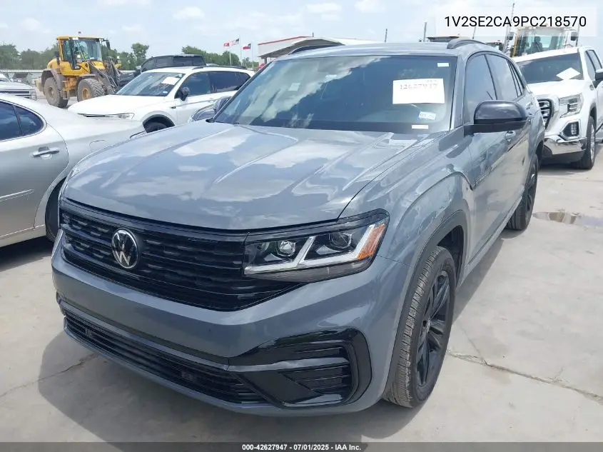 2023 Volkswagen Atlas Cross Sport 3.6L V6 Sel/3.6L V6 Sel R-Line Black VIN: 1V2SE2CA9PC218570 Lot: 42627947