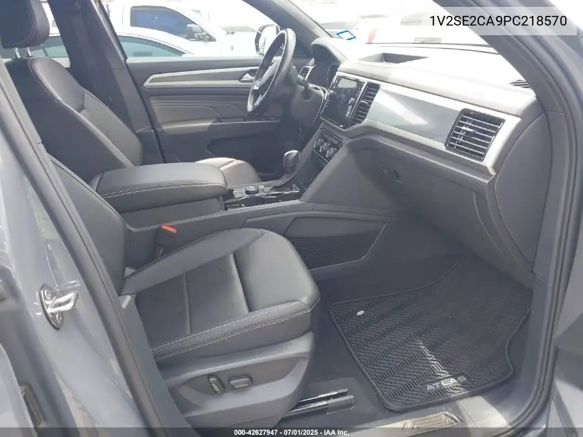 2023 Volkswagen Atlas Cross Sport 3.6L V6 Sel/3.6L V6 Sel R-Line Black VIN: 1V2SE2CA9PC218570 Lot: 42627947