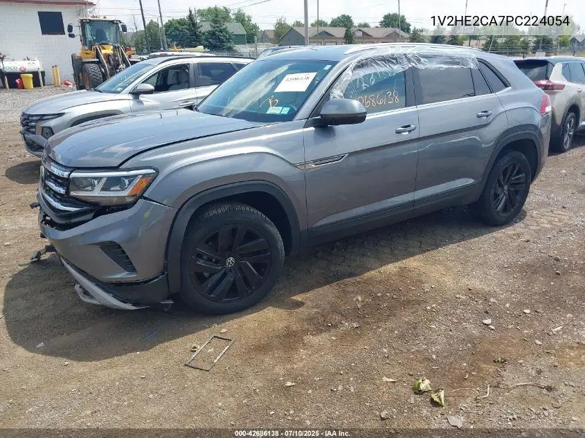 2023 Volkswagen Atlas Cross Sport 3.6L V6 Se W/Technology VIN: 1V2HE2CA7PC224054 Lot: 42686138
