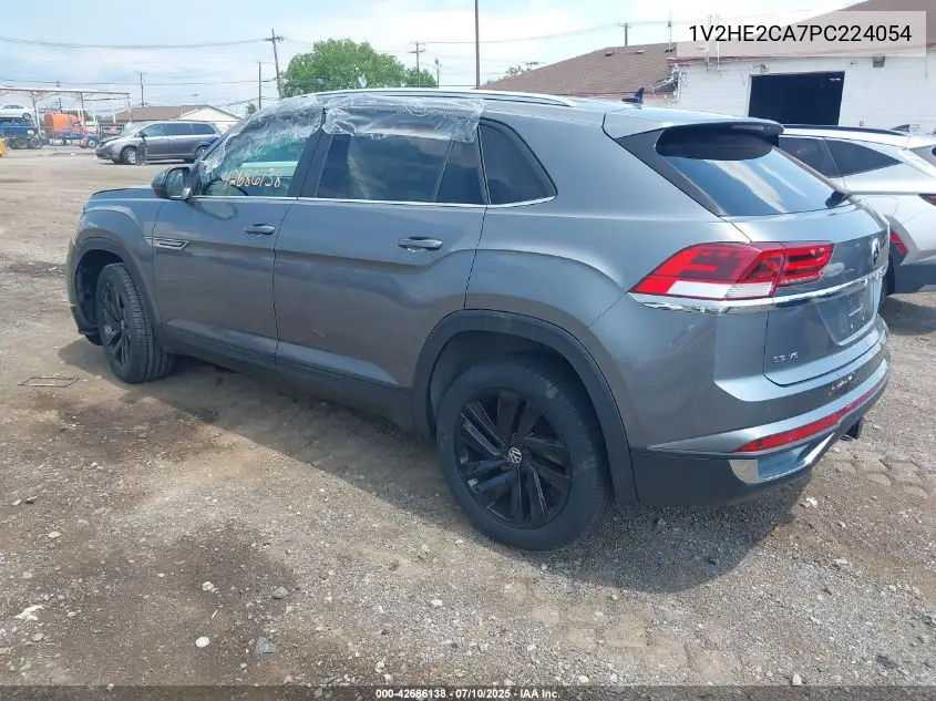 2023 Volkswagen Atlas Cross Sport 3.6L V6 Se W/Technology VIN: 1V2HE2CA7PC224054 Lot: 42686138