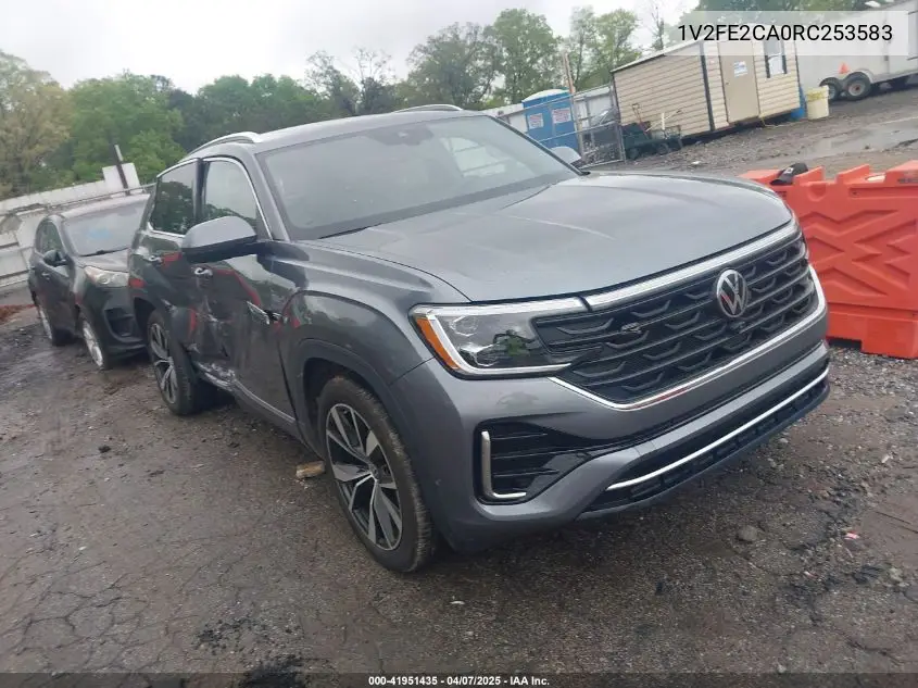 2024 Volkswagen Atlas Cross Sport 2.0T Sel Premium R-Line VIN: 1V2FE2CA0RC253583 Lot: 41951435