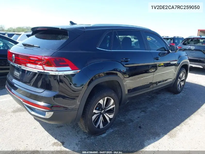 2024 Volkswagen Atlas Cross Sport 2.0T Se VIN: 1V2DE2CA7RC259050 Lot: 41964585